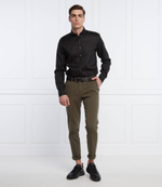 льняная рубашка harry 3 Oscar Jacobson - черный(11265036)