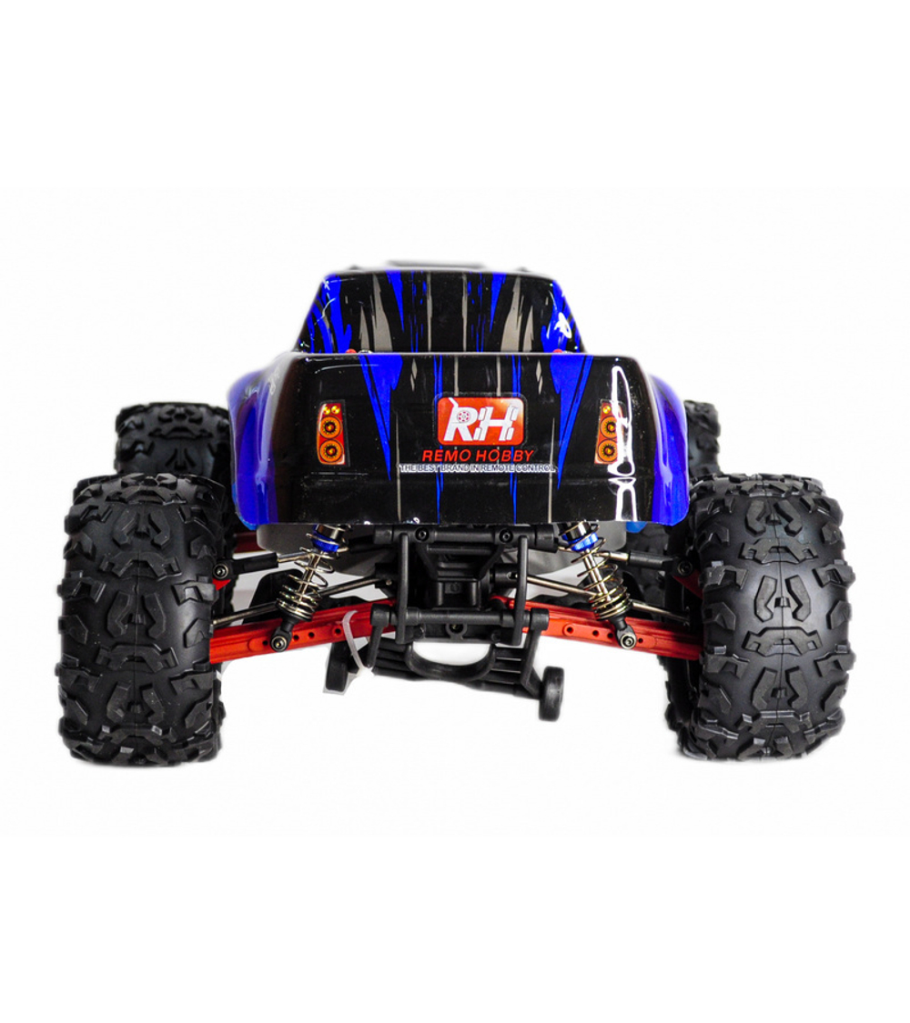 Радиоуправляемый монстр Remo Hobby Dinosaurs Master Brushless UPGRADE PLUS (синий) 4WD 2.4G 1/8 RTR