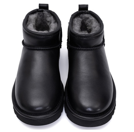UGG Classic Ultra Mini Leather Black