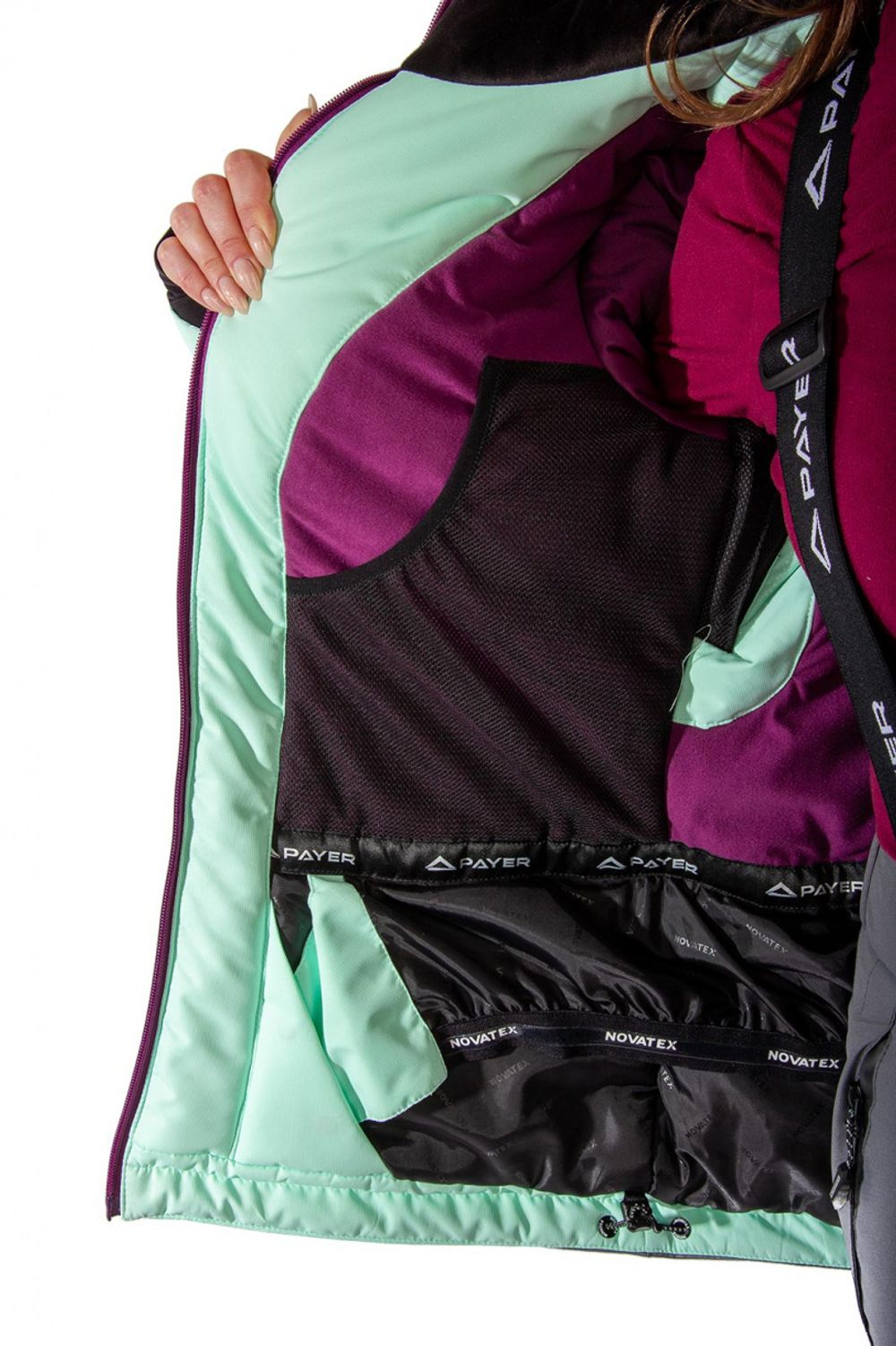 Куртка женская Arctica (таслан добби, мята), Payer, Novatex