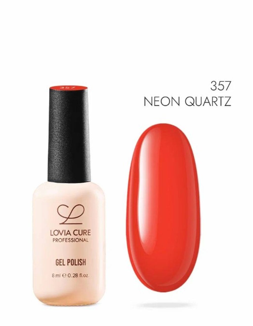 Lovia Cure Гель-лак Neon Quartz 357, 8 мл