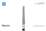Бор алмазный черный Frank Dental типа FG - D.848.016.SG.FG