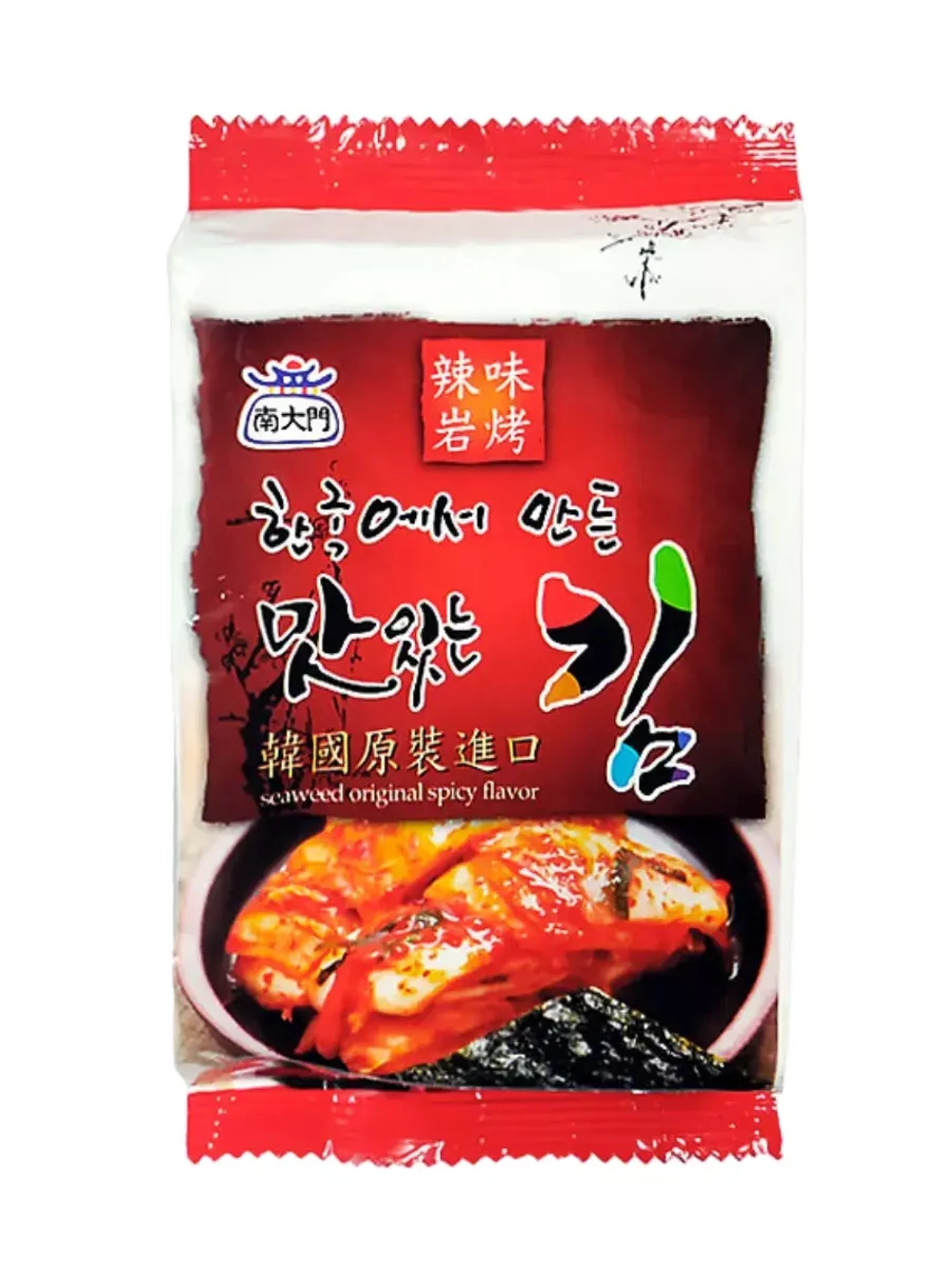 Морская капуста сушеная обжаренная ассорти вкусов 6 шт