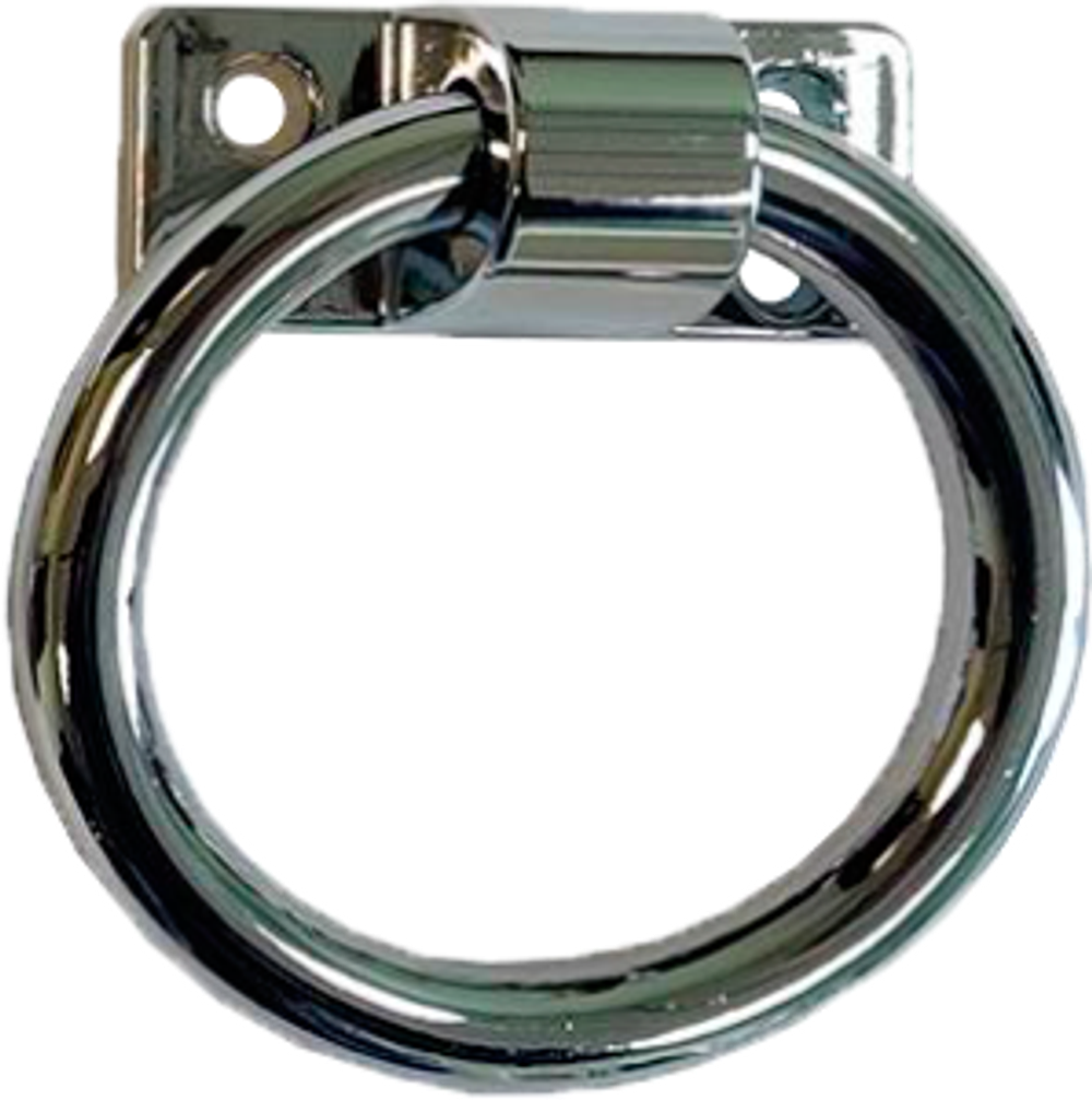 кольцо ручка хром