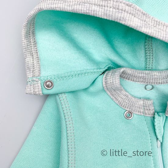 Комбинезон утепленный "Зайкины истории" ментоловый