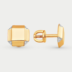 Серьги золотые