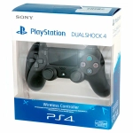 Беспроводной геймпад DualShock 4 ver. 2 Jet Black (красный) для PlayStation 4