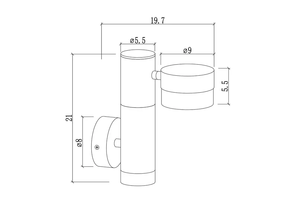 Уличный настенный светильник Arte Lamp