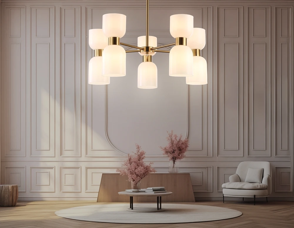 Люстра на штанге Ambrella light MODERN LH56093