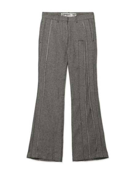 Брюки Linen Panelled Raw-cut Pants