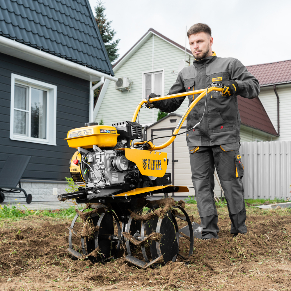 Грунтозацепы 380/160 мм, посадка шест. 23 мм, комплект 2 шт Denzel