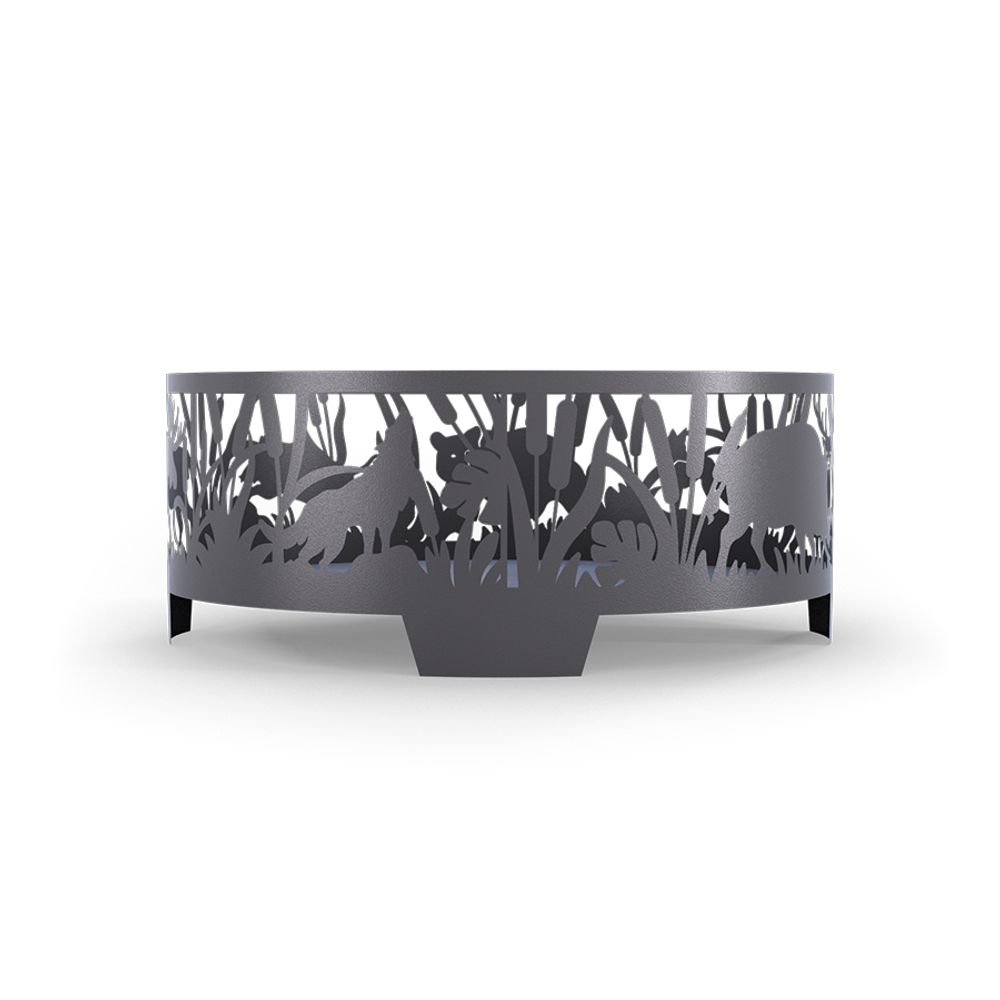 Очаг узорный "Лес" D 80