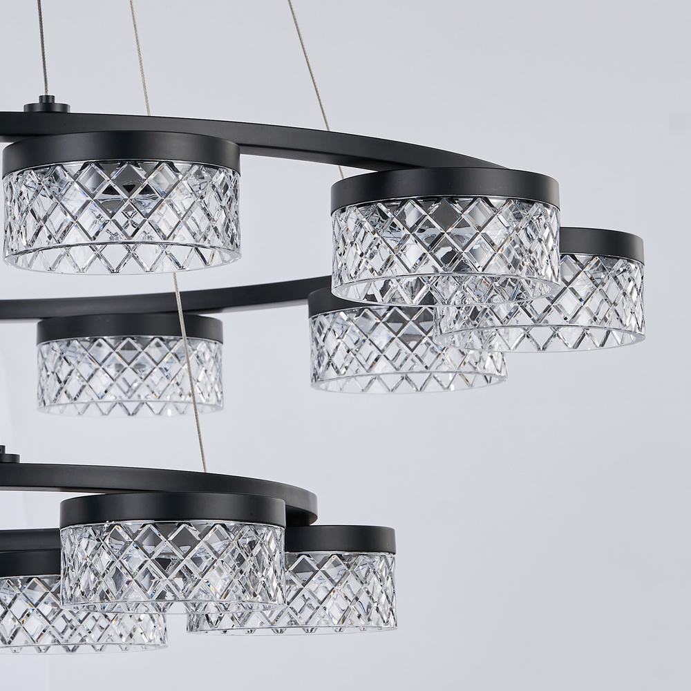 Люстра MD21020075-16B matt black