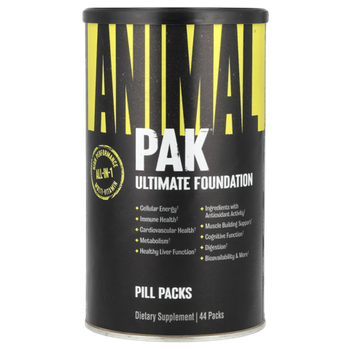 Universal Nutrition Animal Pak Ultimate Foundation 44 Packs , Мультивитаминный комплекс