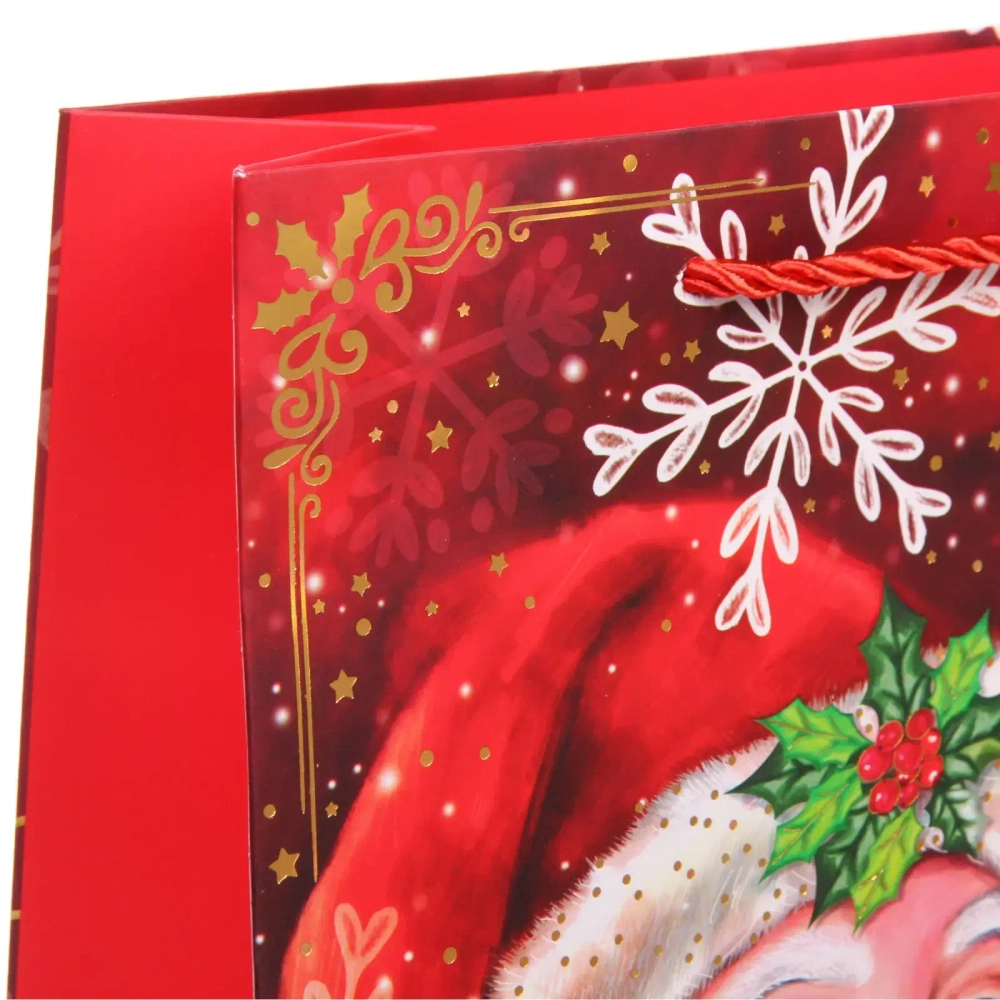 Пакет подарочный «Сказочный Дедушка» 26*32*10 см, микс