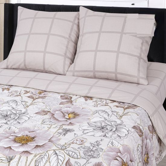 Двуспальный комплект постельного белья Сонет бязь Зима-Лето