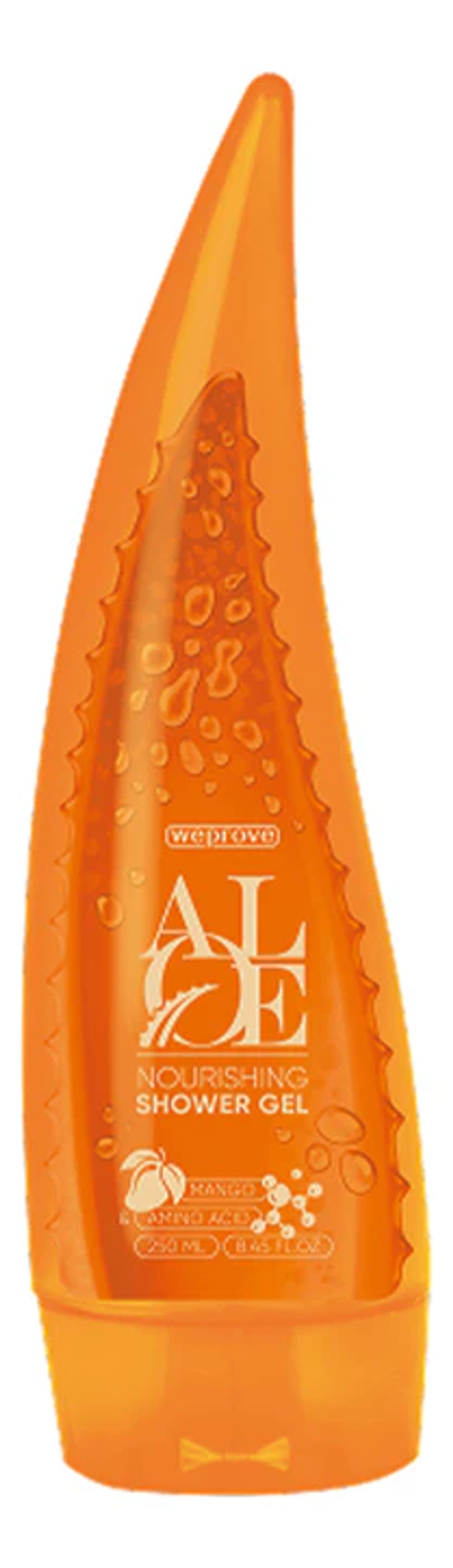 Гель для душа с экстрактами манго и алоэ вера WEPROVE Nourishing Shower Gel 250 мл