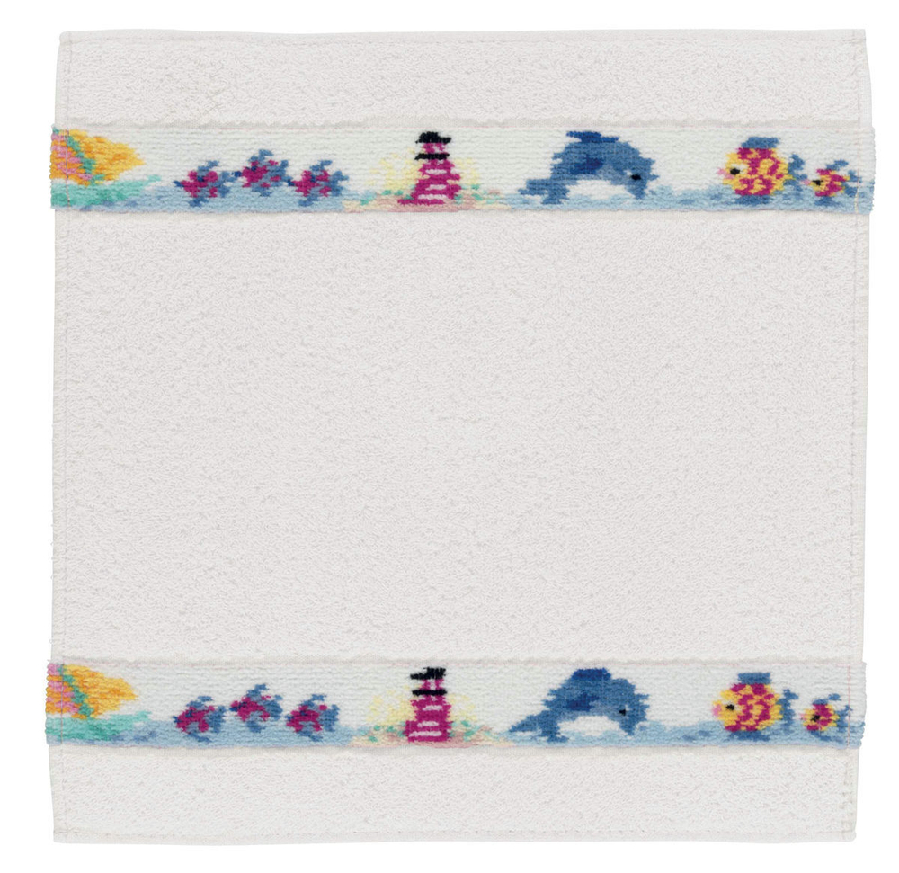 Салфетка 30x30 Feiler Marina Weis белая