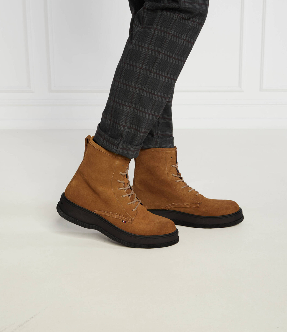 Кожаная обувь th everyday core boot Tommy Hilfiger - коричневый(FM0FM04660)