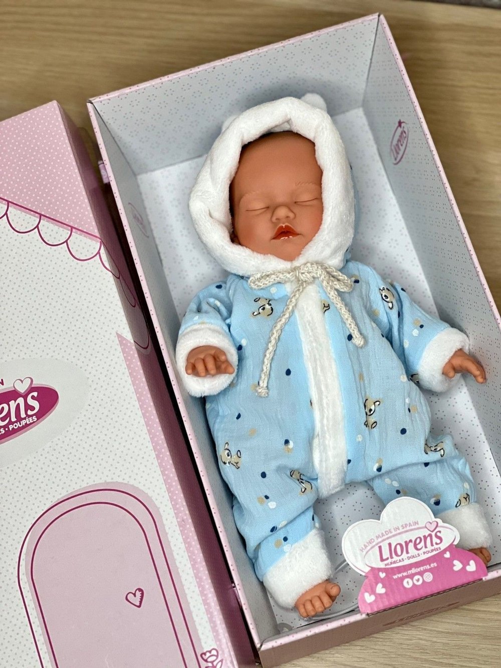 Кукла Llorens мягконабивная 31см Little Baby Boy (63301)