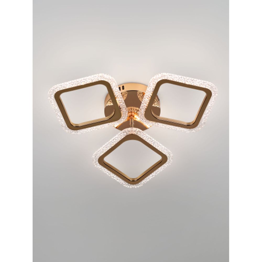 Светильник потолочный светодиодный Rivoli Frida 6190-703 LED 48Вт 3000-6000К с пультом | Rivoli