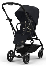 Прогулочная коляска Cybex Eezy S Twist Plus 2 BLK Magic Black с дождевиком