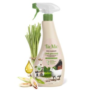 BioMio. BIO-KITCHEN CLEANER Экологичный чистящий спрей для кухни. Лемонграсс. 500 мл