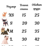 Майка для собаки «Дракошка», размер М (20*44*30см)