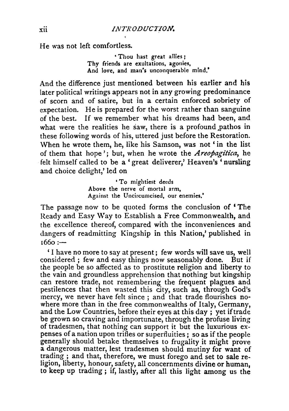 Areopagitica | Milton John