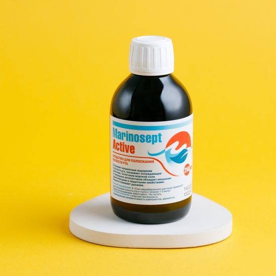 Мариносепт, лечебный бальзам для полости рта