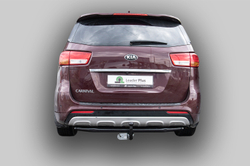 Фаркоп(прицепное) Лидер-Плюс для KIA CARNIVAL III (YP) 2014 - 2021 г.в.(паспорт и сертификат в комплекте)(без электрики)K133-A