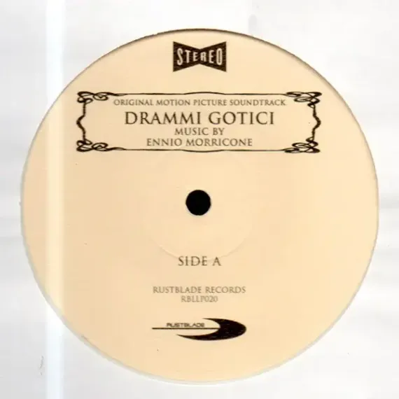 OST Drammi Gotici – Ennio Morricone LP (White)