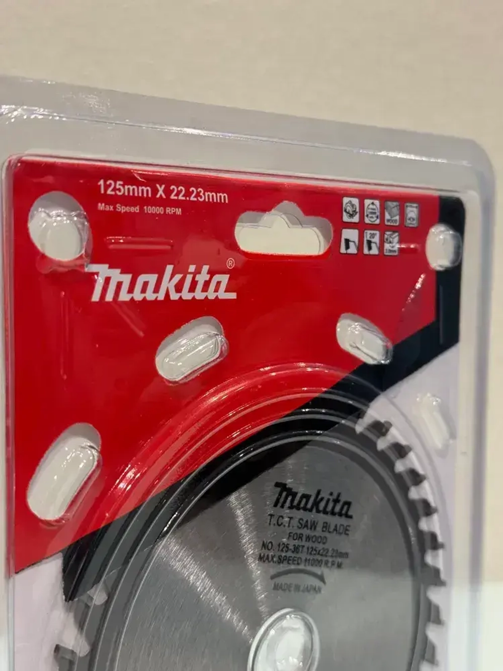 Диск пильный 125 x 2,0 x 22.23; 36 зуб.