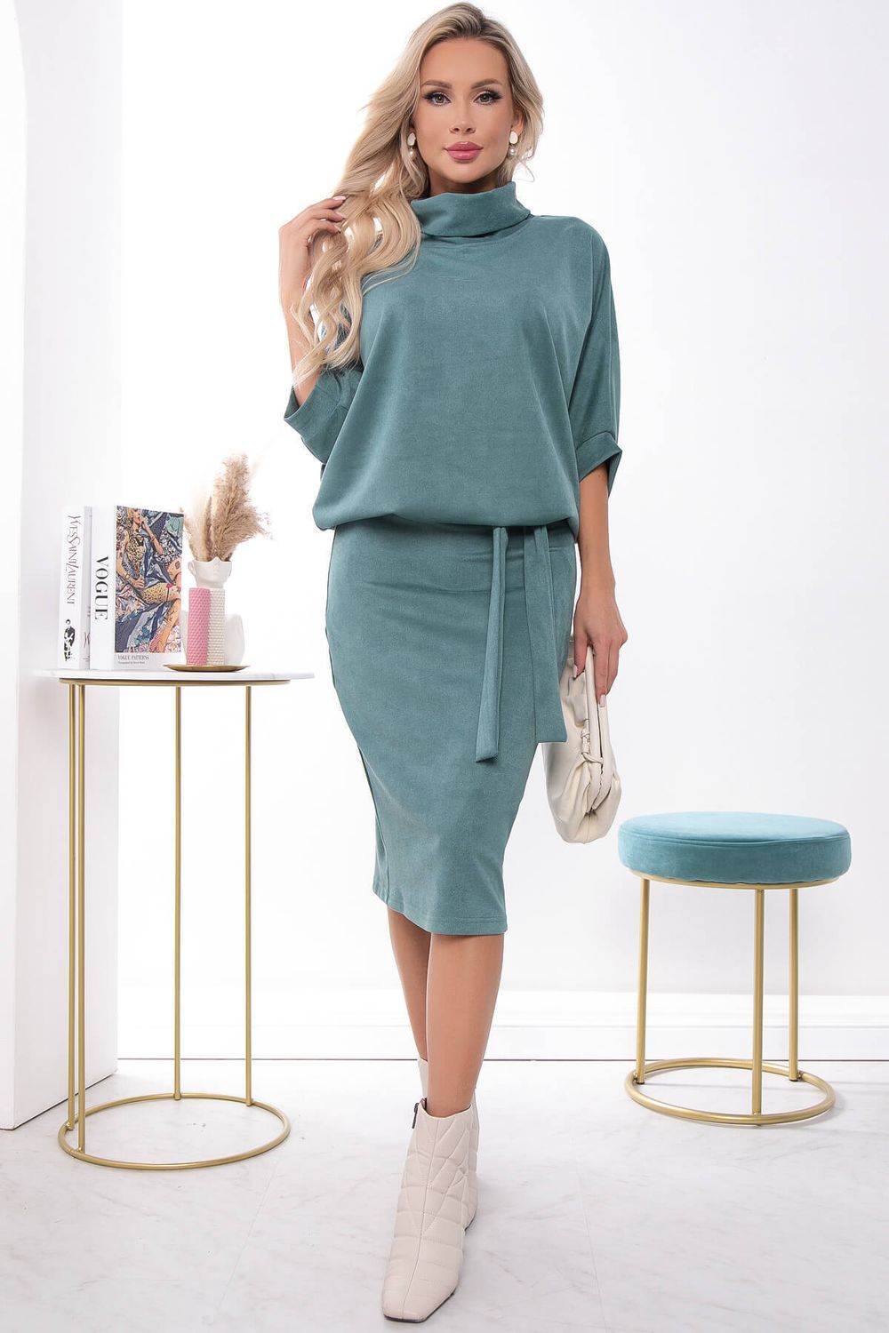 Платье "Антония" (мята) П7446 LT Collection (Акция)