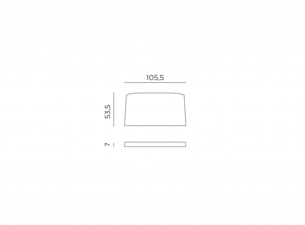 Подушка для дивана, Net Bench, серый
