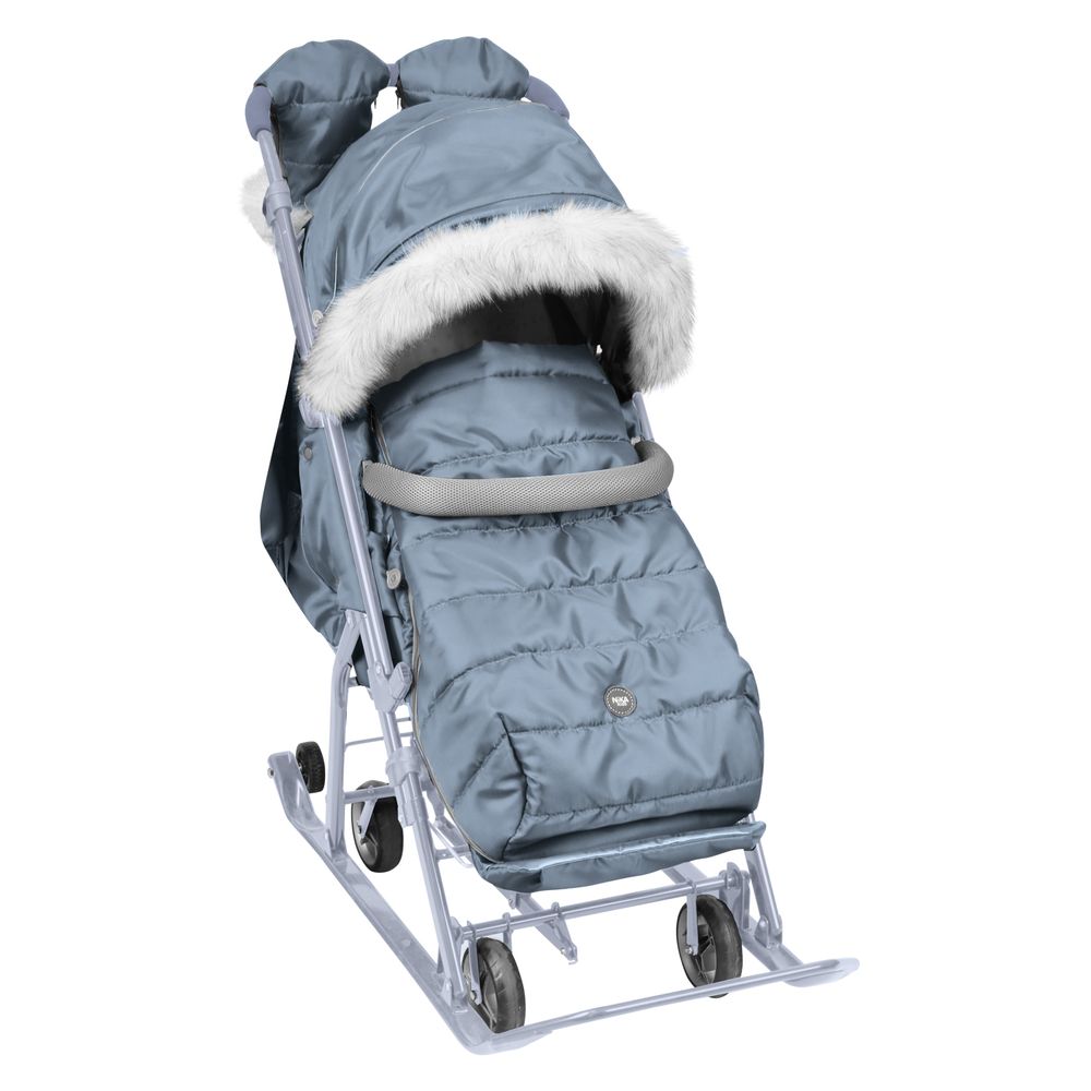 Коляска комбинированная «Ника Детям 7-5SK» серый (арт. НД7-5SK/СР) Коляска комбинированная «Ника Детям 7-5SK» серый (арт. НД7-5SK/СР)