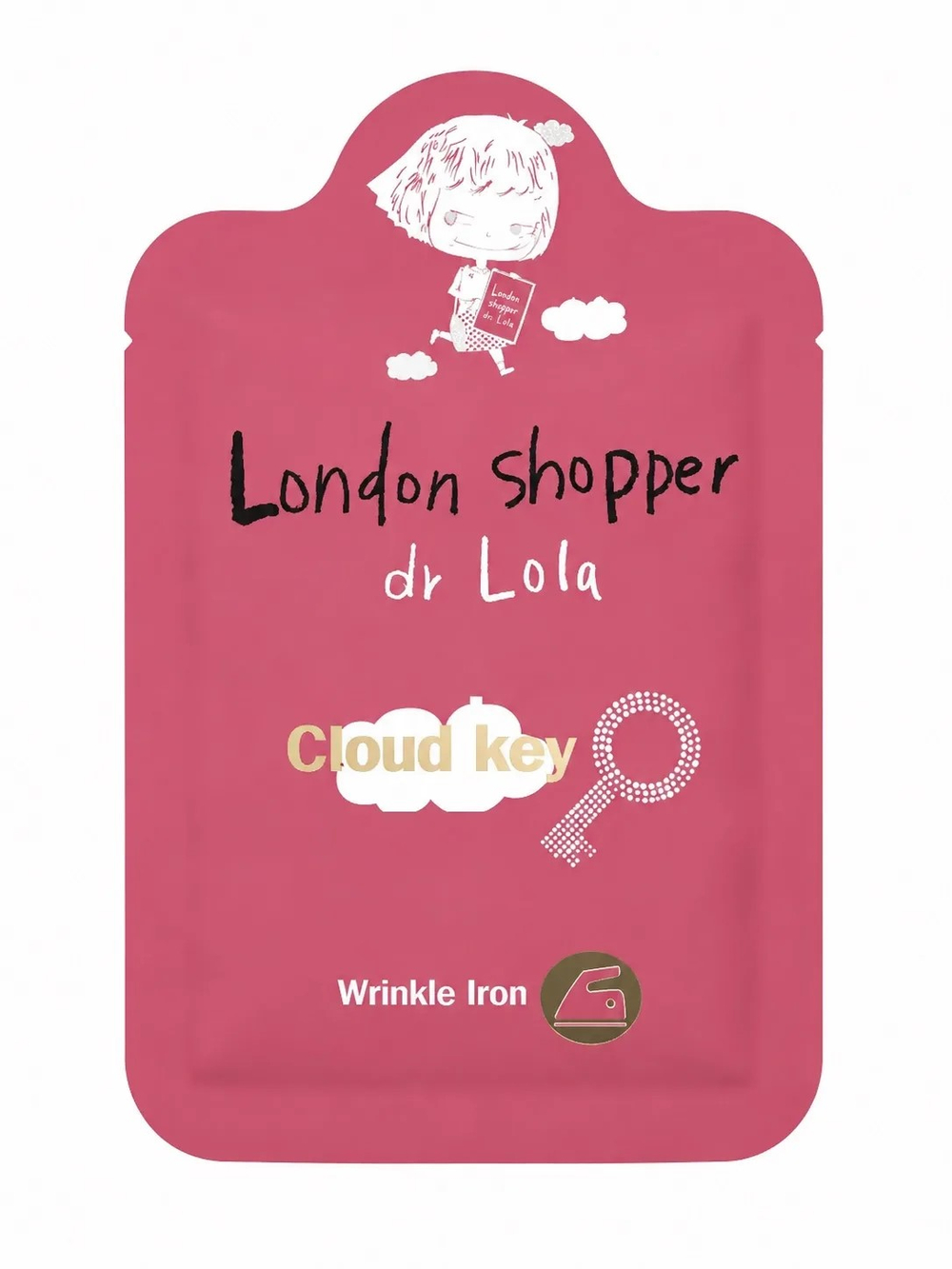 Тканевая маска с разглаживающим эффектом DR.LOLA London Shopper Wrinkle Iron Mask