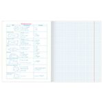 Тетрадь предметная ПАСТЕЛЬНАЯ 48 листов, обложка картон, ГЕОМЕТРИЯ, клетка, подсказ, BRAUBERG, 403958