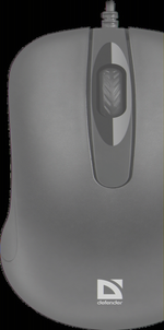 Мышь проводная Defender MB-230 USB Black
