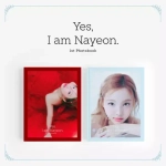 Фотобук NAYEON TWICE - Yes, I am Nayeon. (Burgundy ver.) новый, без заводской плёнки