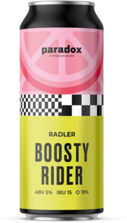Пиво Парадокс Бусти Райдер Грейпфрут / Paradox Boosty Rider Grapefruit 0.5 - банка