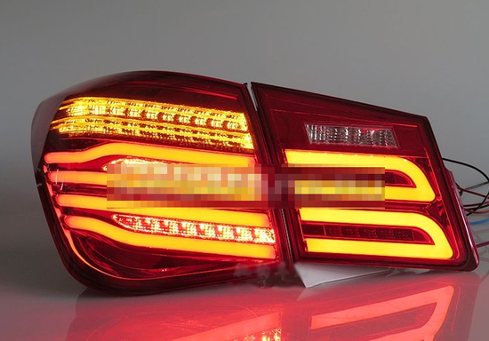 Задние фонари Шевроле Круз V9 type [Комплект Л+П; Светодиодные; Динамичный поворотник]