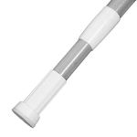 Карниз для шторы для ванной 110-200см, нерж. сталь