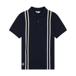 Мужское теннисное поло Roland Garros Heritage Polo Shirt - navy blue