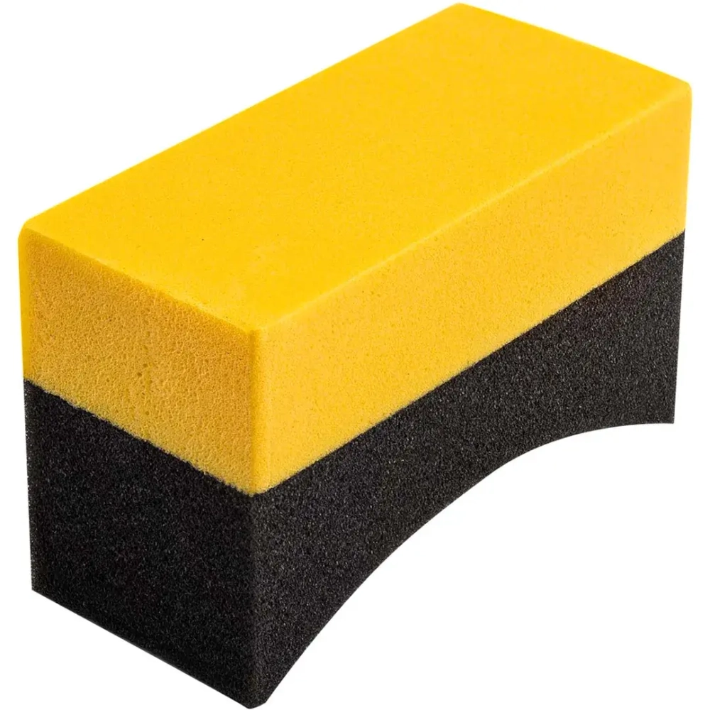 Губка-аппликатор для колес и шин автомобиля (100х55х35мм, полиэстер/EVA) WMC TOOLS WMC-CWS3920