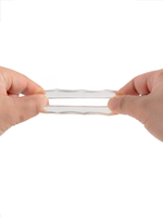 Прозрачное эрекционное кольцо в форме гайки (Цвет: прозрачный)