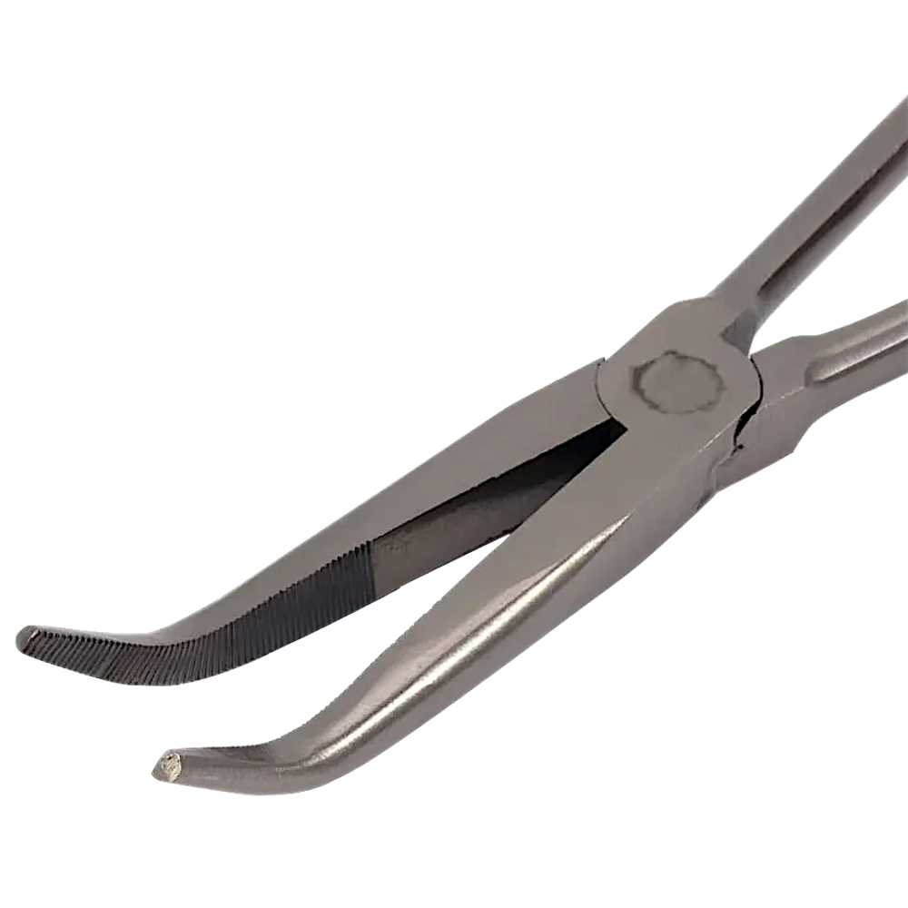 Плоскогубцы рыболовные Namazu NP-BNP-290 Изогнутые удлиненные Pro Bent Nose Pliers 29см