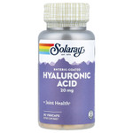 Solaray, гиалуроновая кислота, покрытые кишечнорастворимой оболочкой, 30 капсул VegCap
