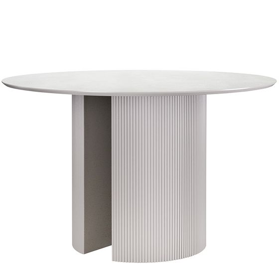 Обеденный стол Ellie, Ø120 см, серый | Bergenson Bjorn