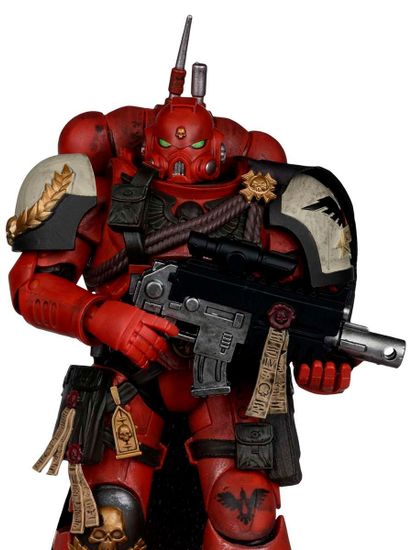 Фигурка Warhammer Dawn Of War 4 Captain Cyrus In Phobos Armor 7" 11246 / Фигурка по мотивам вселенной Вархаммер, Капитан Сайрус 18см